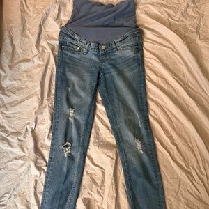H&M MAMA Maternity blue jeans